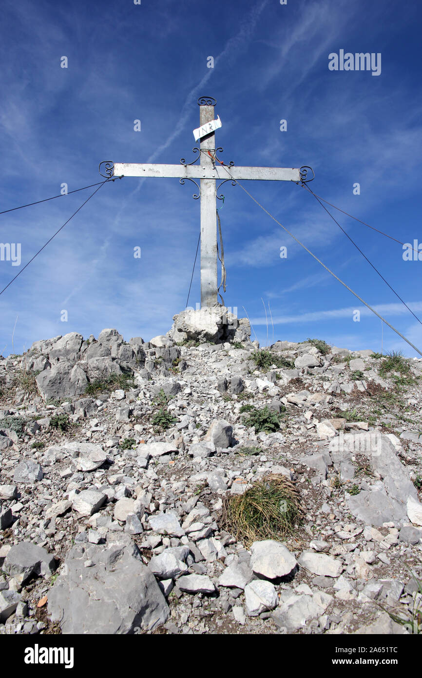 Croce della Conocchia Sorrentine Peninsula Italy Stock Photo