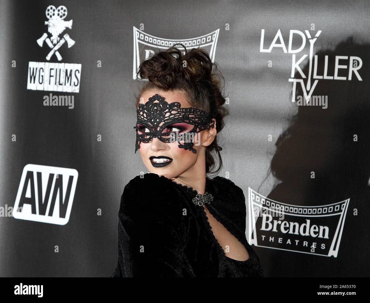 Las Vegas, NV, USA. 23rd Oct, 2019. Tori Black at arrivals for LADY KILLER  TV Premiere, Brenden Theater at Palms Casino Resort, Las Vegas, NV October  23, 2019. Credit: JA/Everett Collection/Alamy Live