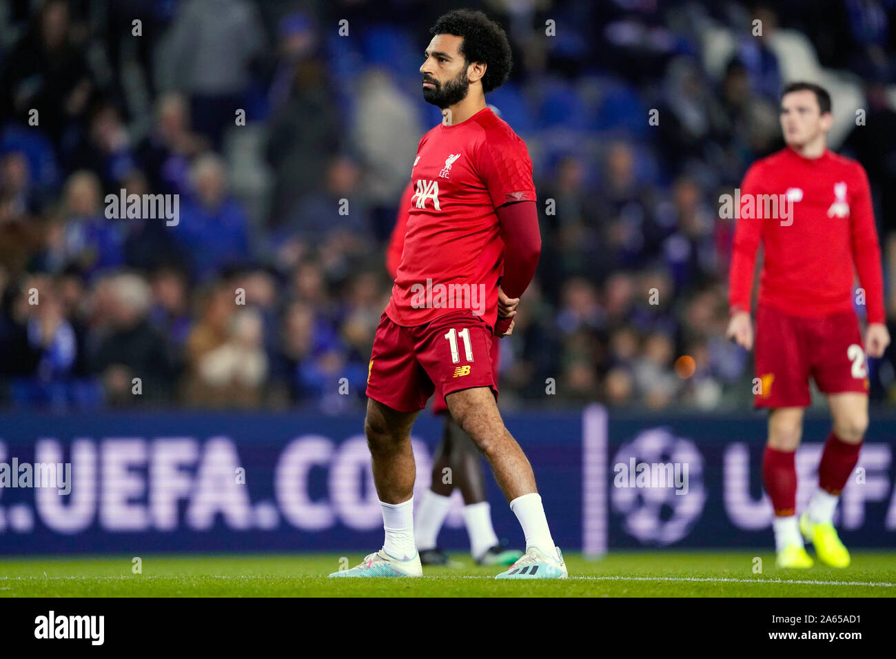 Mohamed Salah of Liverpool FC during Champions League KRC Genk-Liverpool on October 23 2019 in Genk, Belgium. Credit: Geert van Erven/SCS/AFLO/Alamy Live News Stock Photo