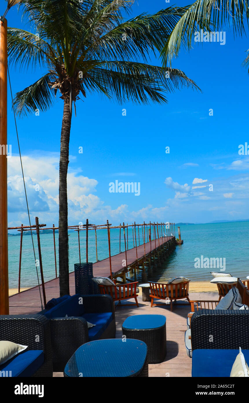 The Village Coconut Island Resort on Koh Maphrao Stock Photo Alamy