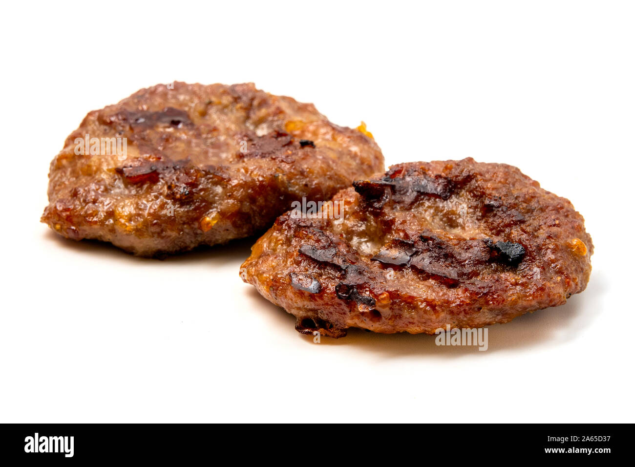 Akçaabat Kofta, grilled dish of minced meat found traditionally in Akçaabat, Trabzon, Turkey Stock Photo