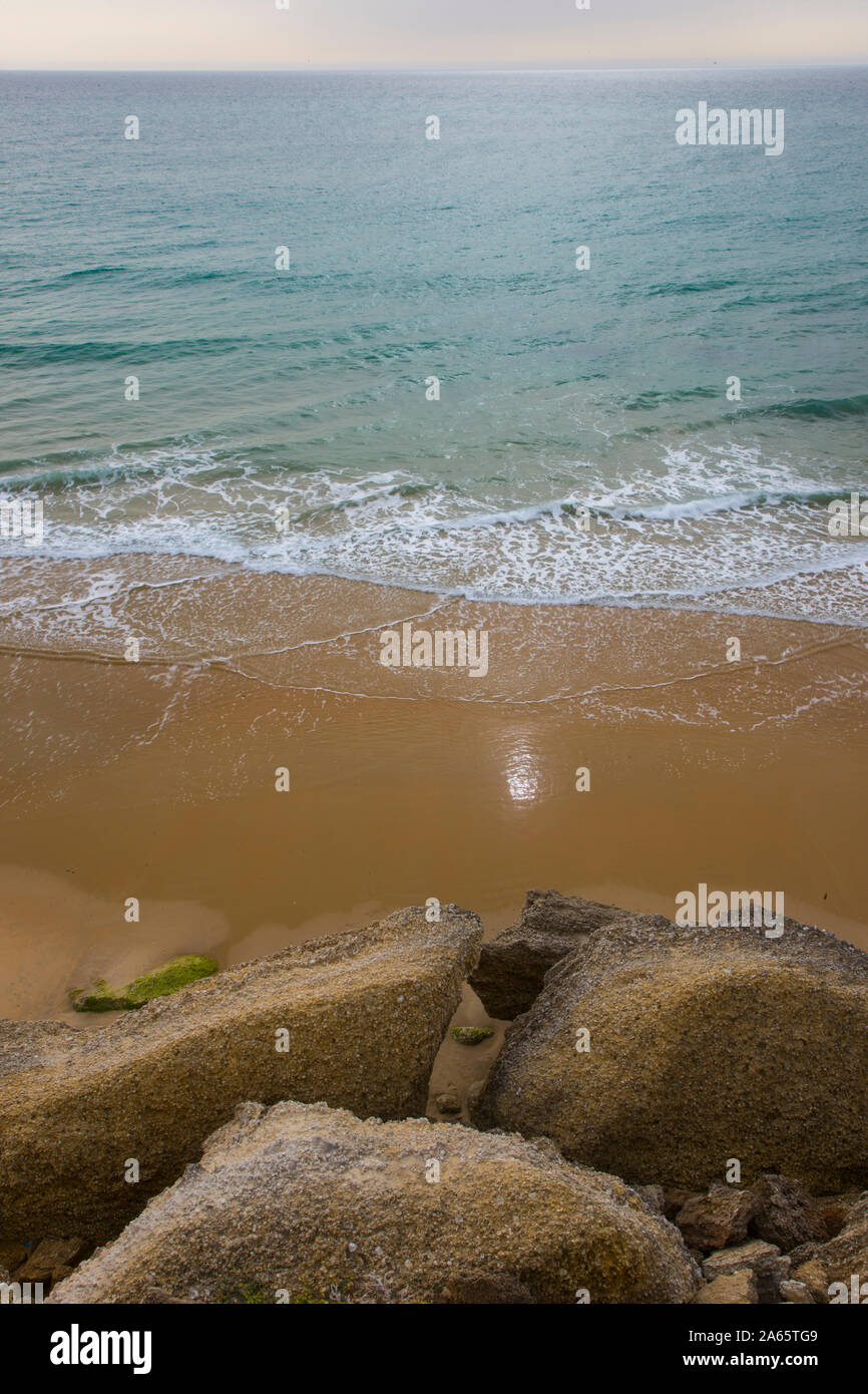 Landscape in Cabo Roche, Cadiz Stock Photo - Alamy