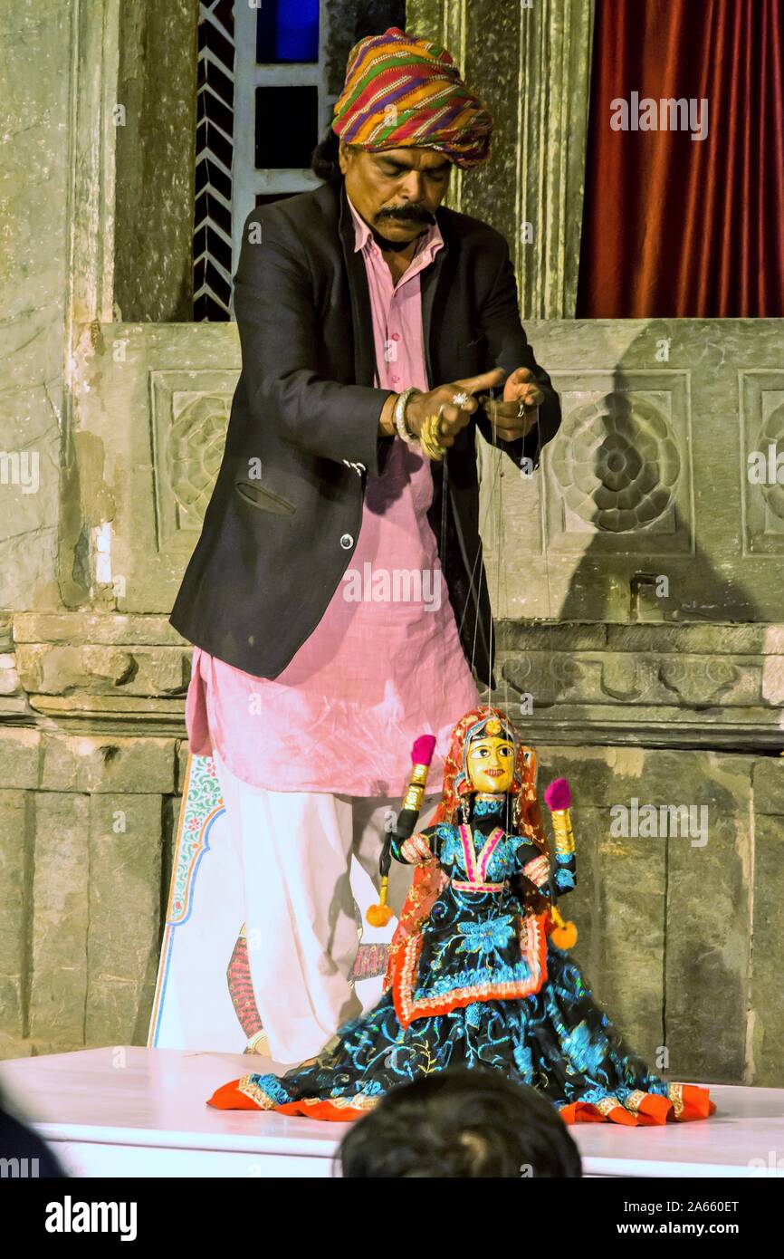 Indian puppet show hires stock photography and images Alamy