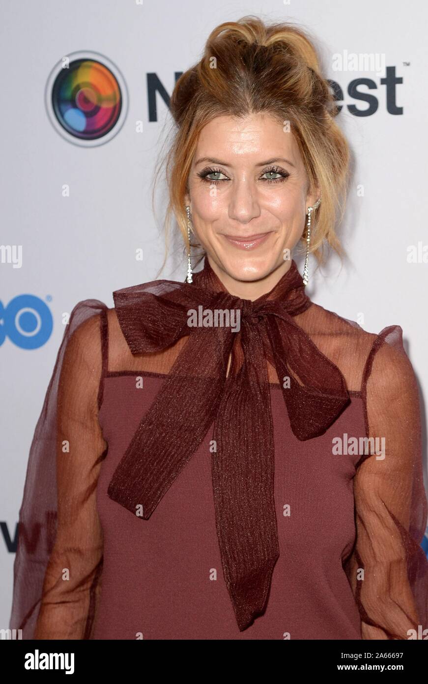 New York, NY, USA. 23rd Oct, 2019. Kate Walsh at arrivals for SELL BY Screening at NewFest 2019 Opening Night, SVA Theater, New York, NY October 23, 2019. Credit: Kristin Callahan/Everett Collection/Alamy Live News Stock Photo
