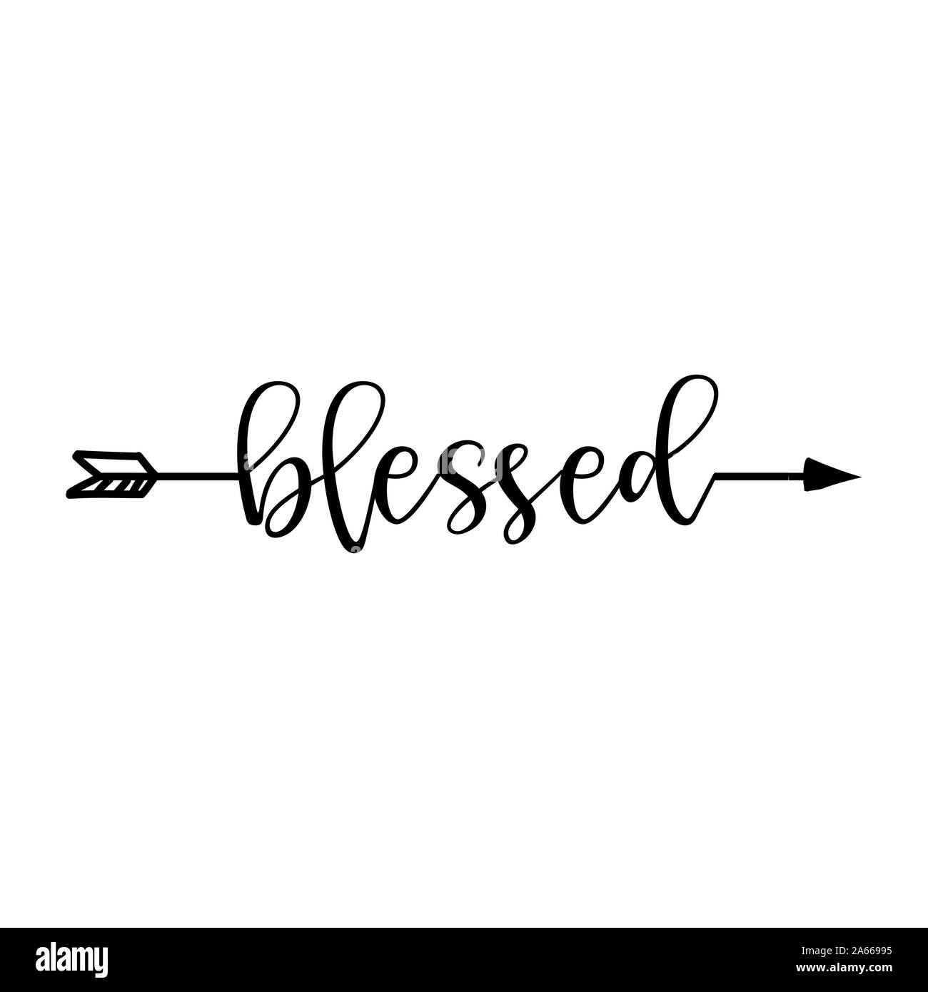 Blessed tattoo hi-res stock photography and images - Alamy