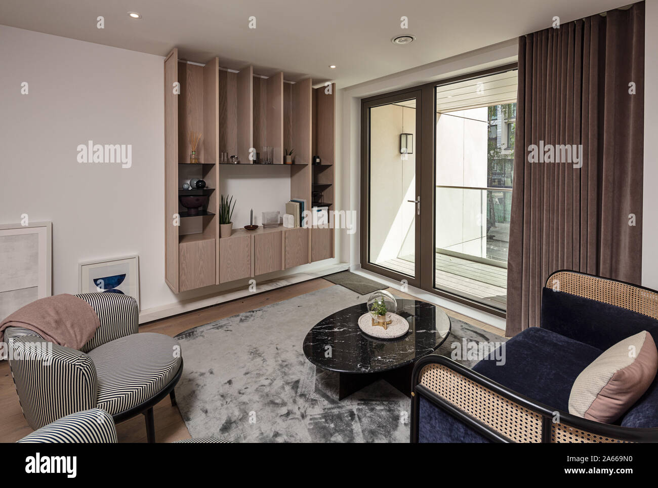 Carlton House luxury apartments, now called the Bowery Building, in