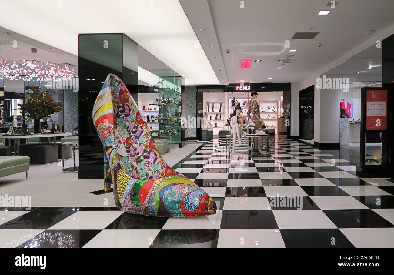 Bloomingdale's New York Flagship Unveils Impressive New Shoe Floor
