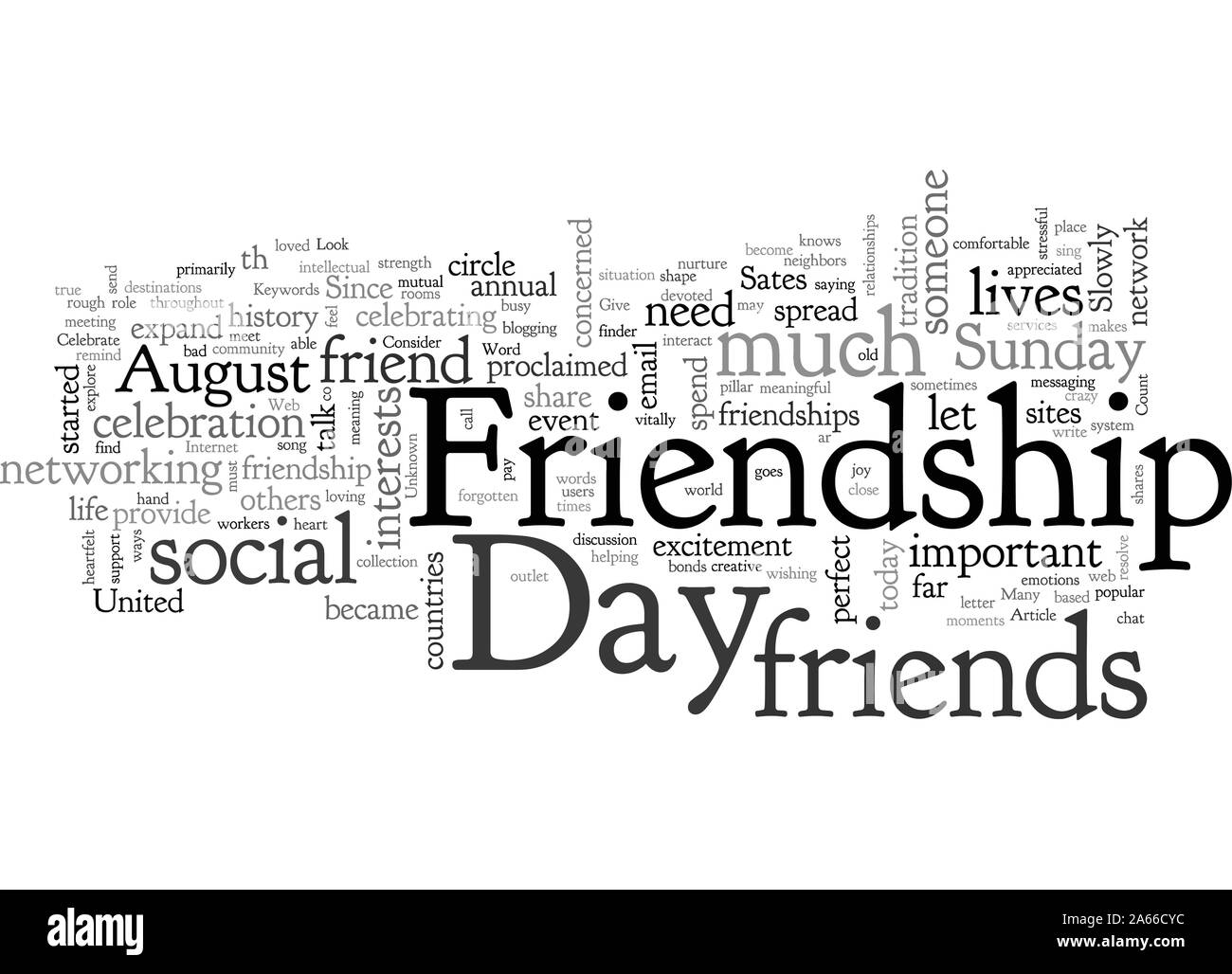 Celebrate Friendship Day Stock Vector