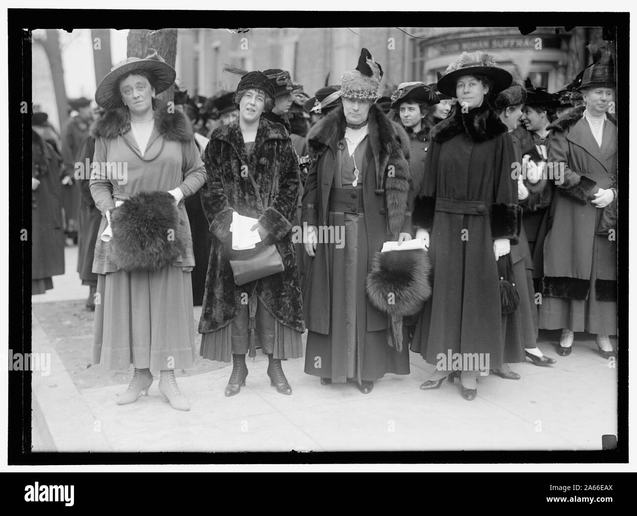WOMAN SUFFRAGE PICKETS Stock Photo Alamy