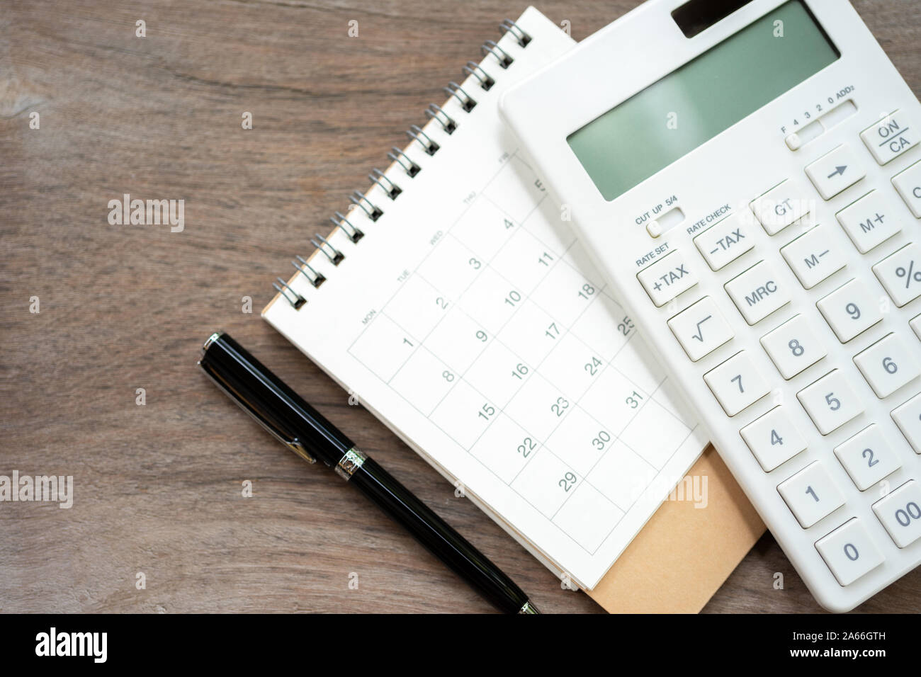 Keypad TAX button For tax calculation. Easy to calculate. on White