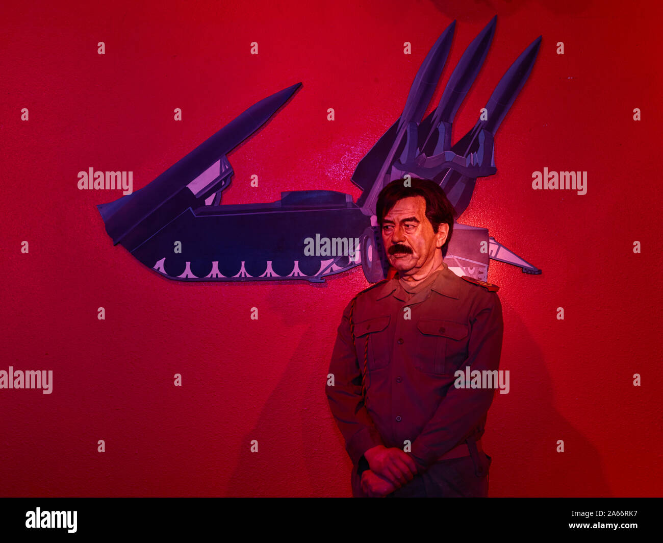 Wax figures in Louis Tussaud's Palace of Wax, part of the Ripley's