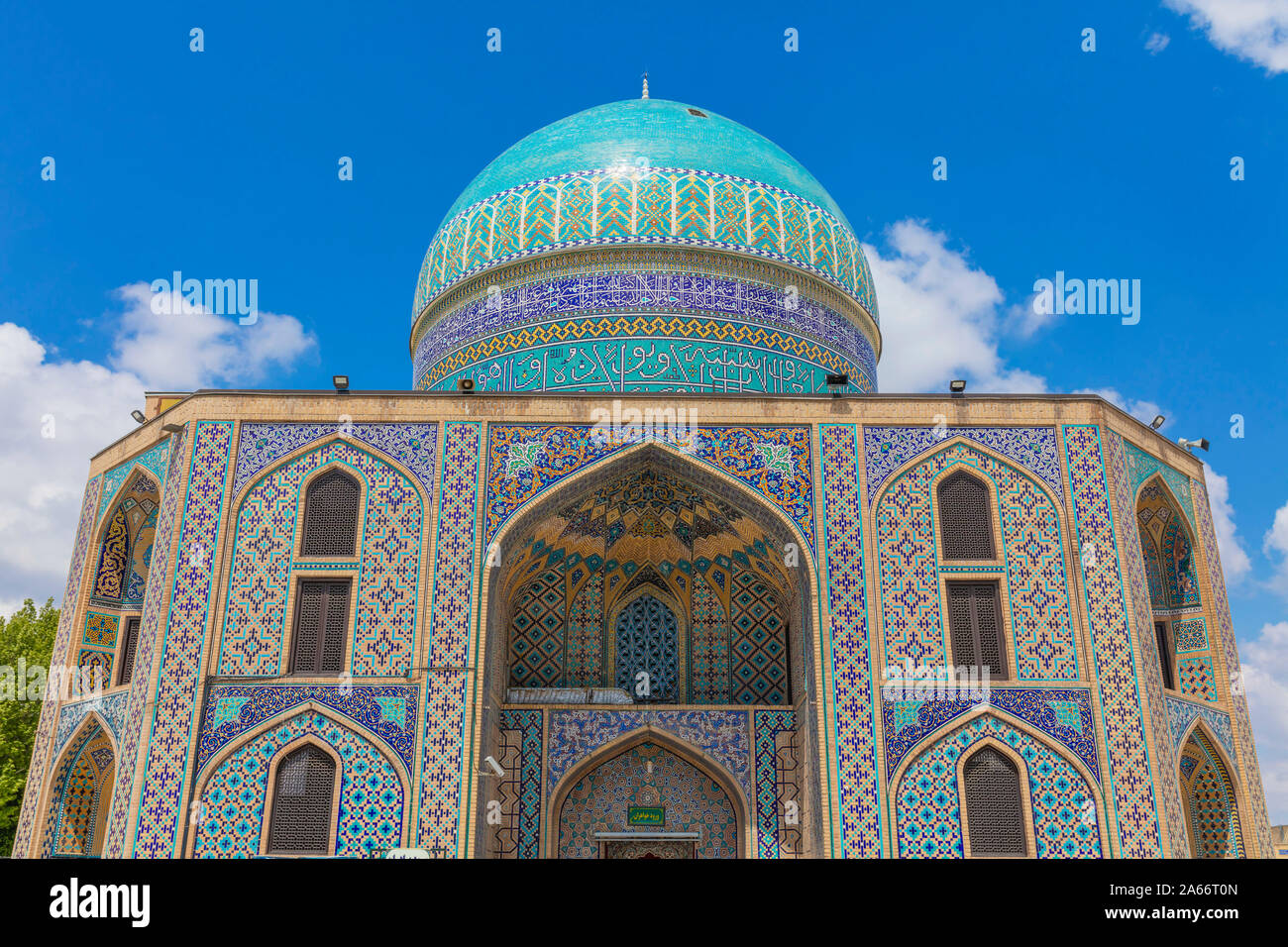 Khajeh Rabi Mausoleum, Mashhad, Khorasan Razavi Province, Iran Stock