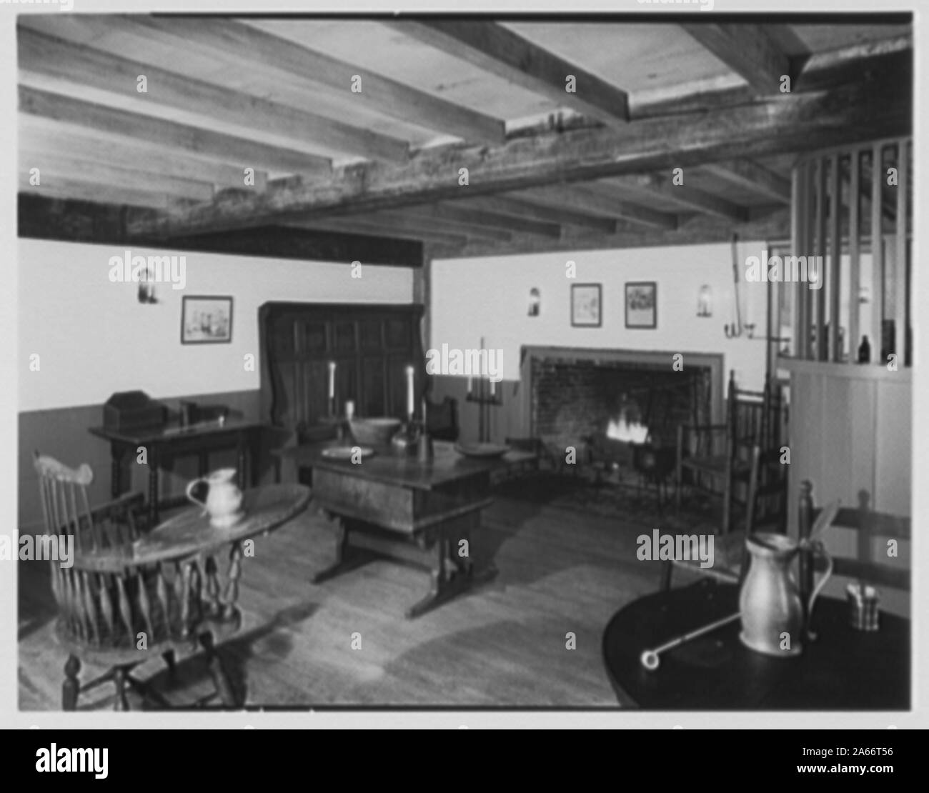 Wayside Inn, Sudbury, Massachusetts. Stock Photo