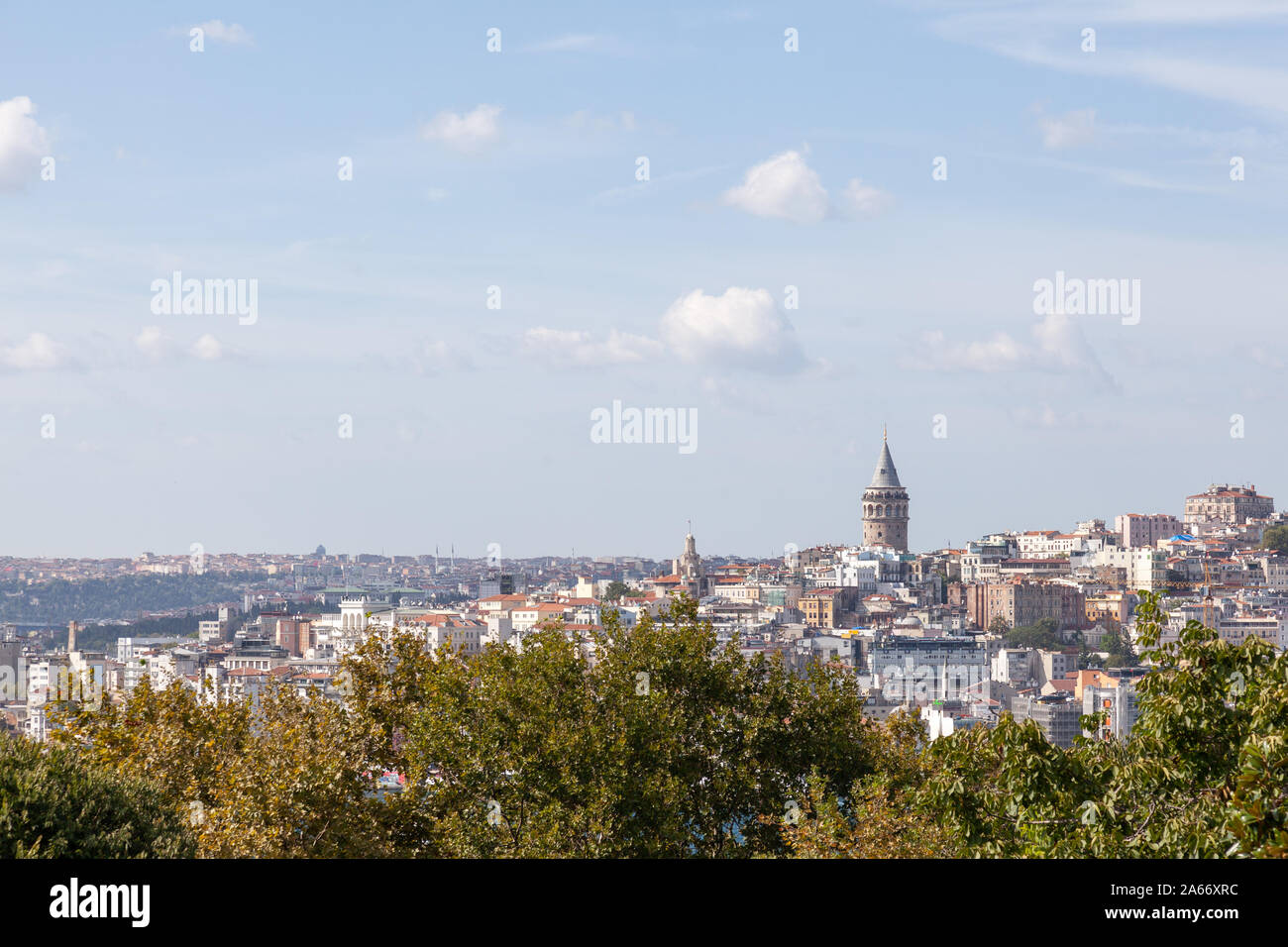 View over the Bosphorus River in Istanbul Stock Photo - Alamy