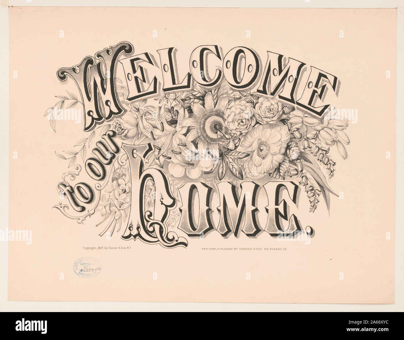 Welcome greeting door family hi-res stock photography and images - Alamy