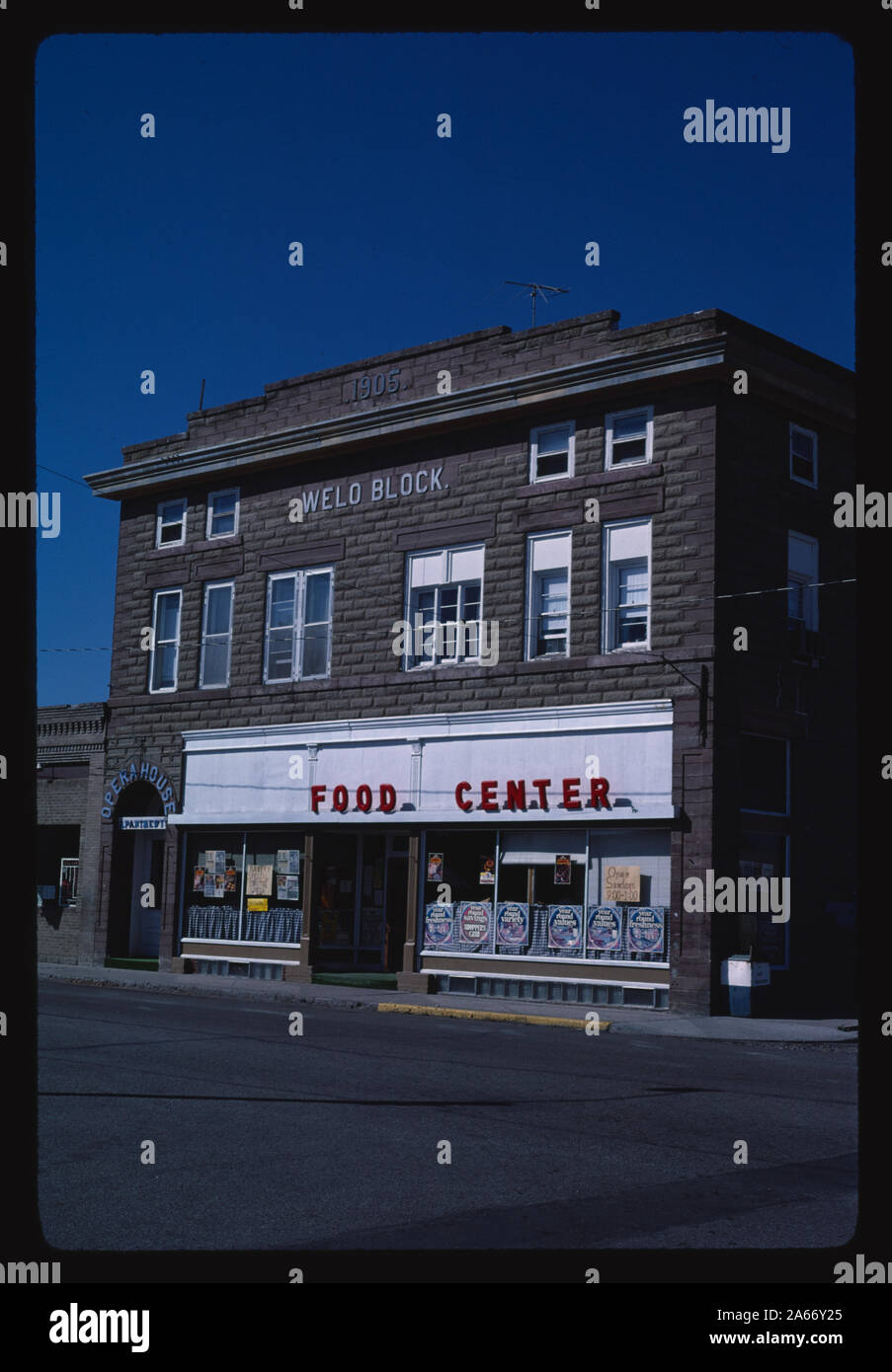 Weld Block, Velva, North Dakota Stock Photo Alamy