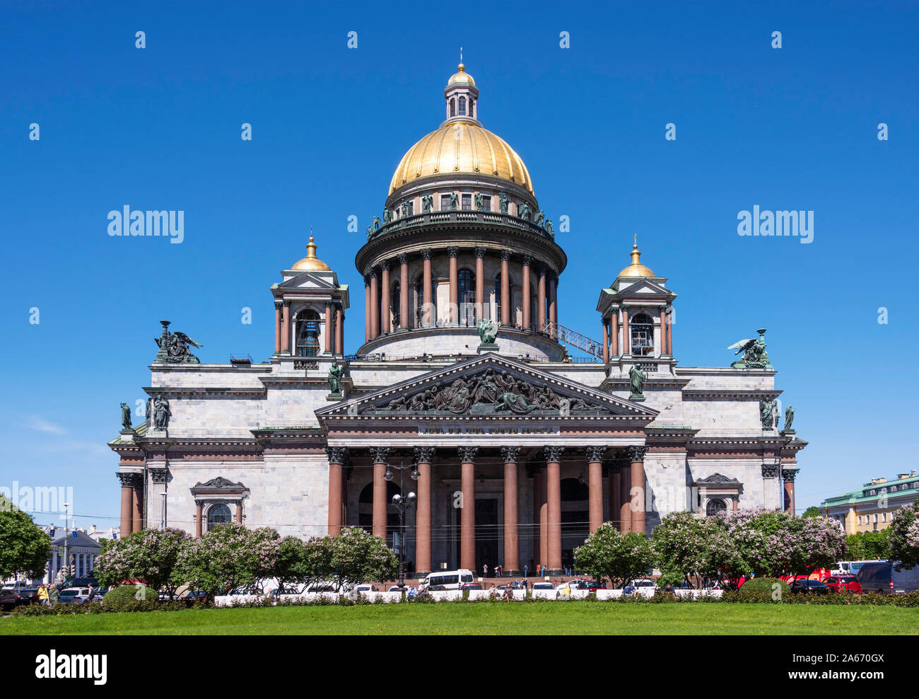Saint Isaacâ€™s Cathedral or Isaakievskiy Sobor, Saint Petersburg ...