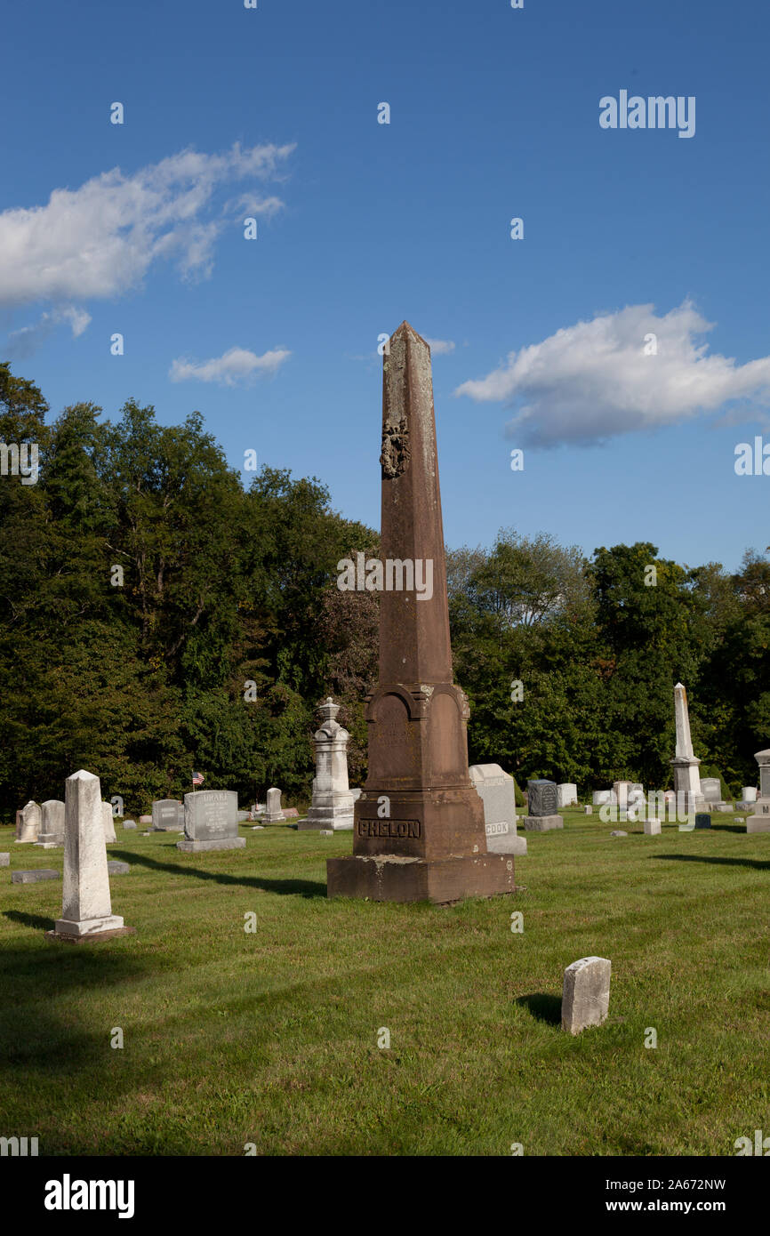 West Suffield Cemetery, Connecticut Stock Photo Alamy