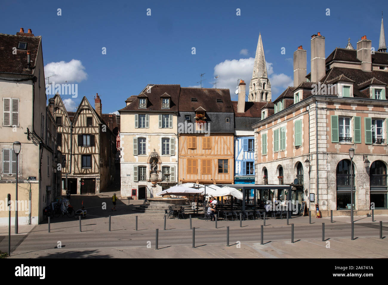 Auxerre, France,  Canal du Nivernais, Stock Photo