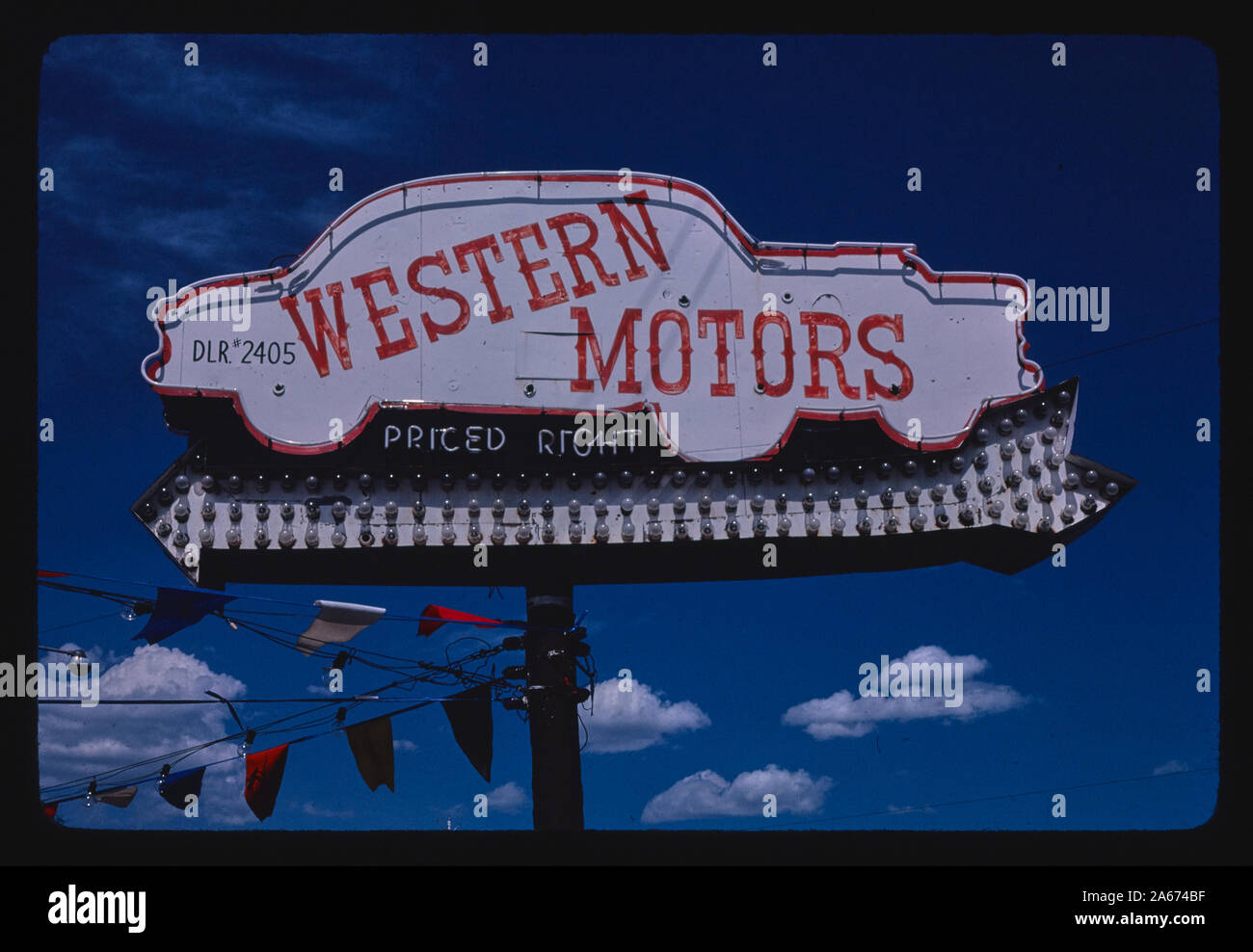 Western motors sign hires stock photography and images Alamy