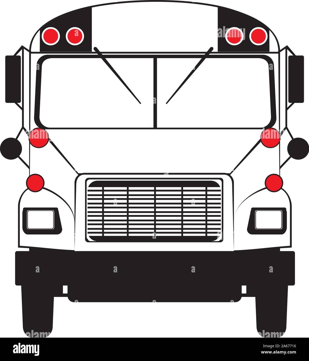 Simple Bus coloring page | Free Printable Coloring Pages