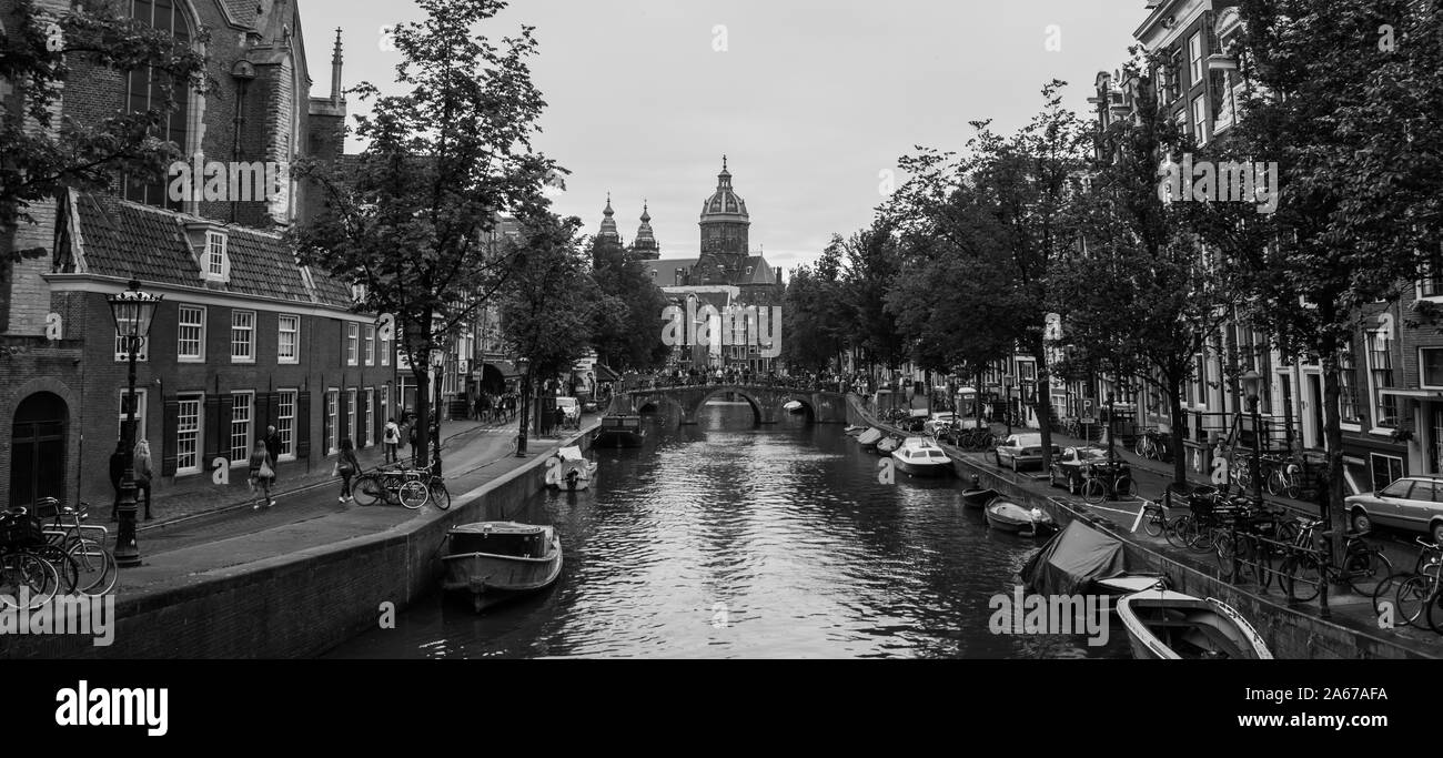 Red light district Black and White Stock Photos - Alamy