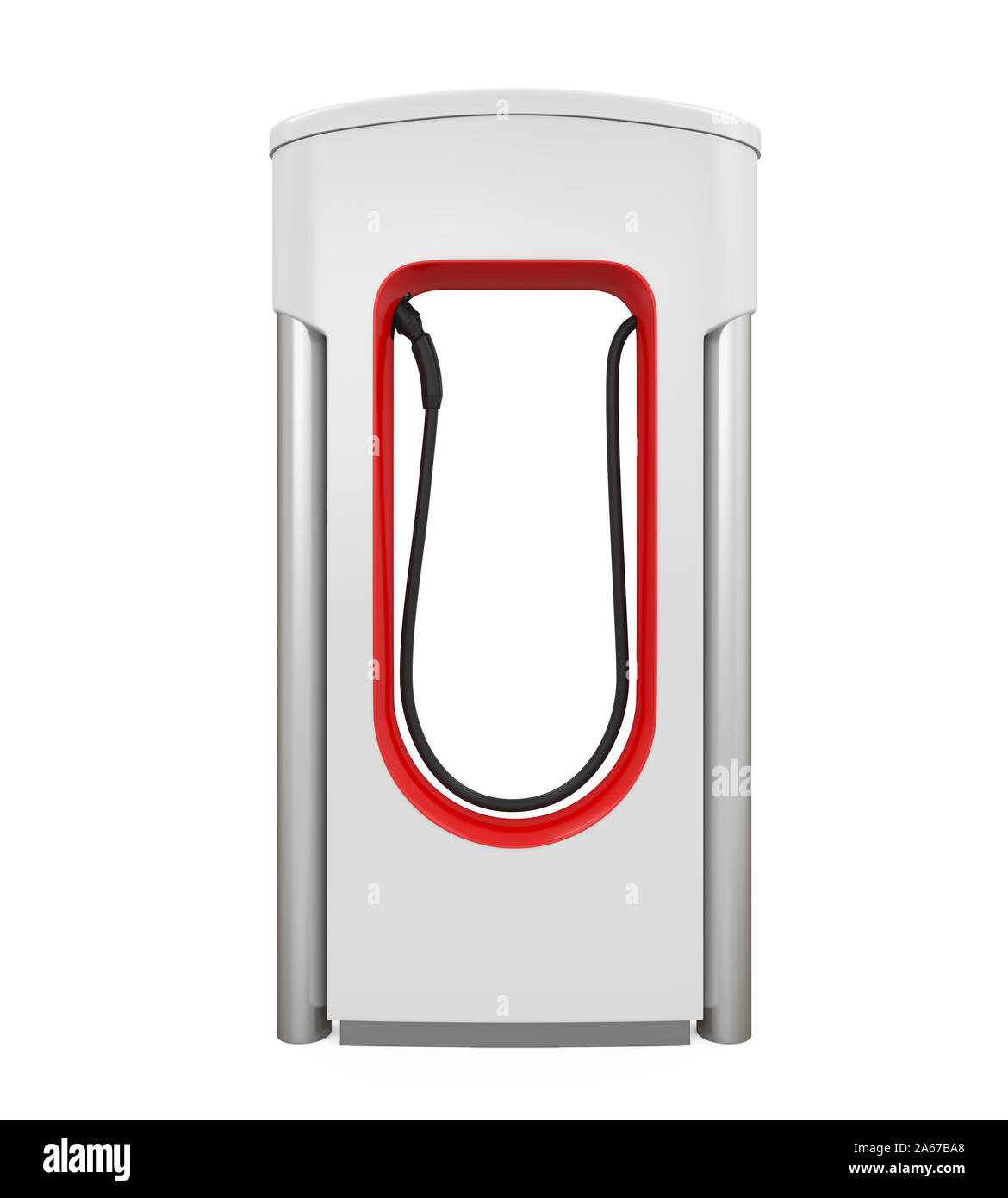 Electric Vehicle Charging Station Isolated Stock Photo Alamy