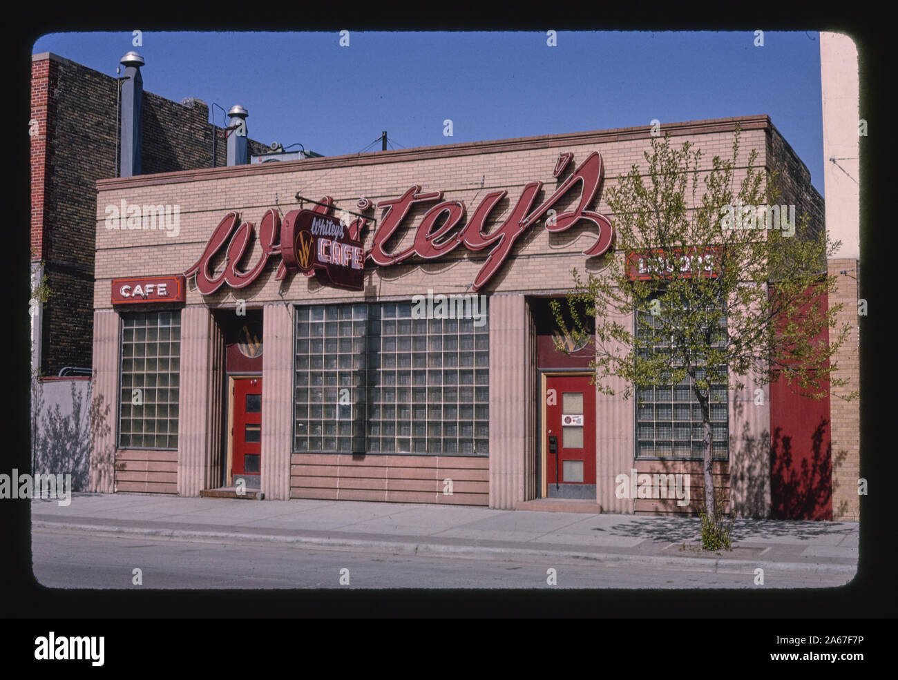 Whitey's Cafe, East Grand Forks, Minnesota Stock Photo Alamy