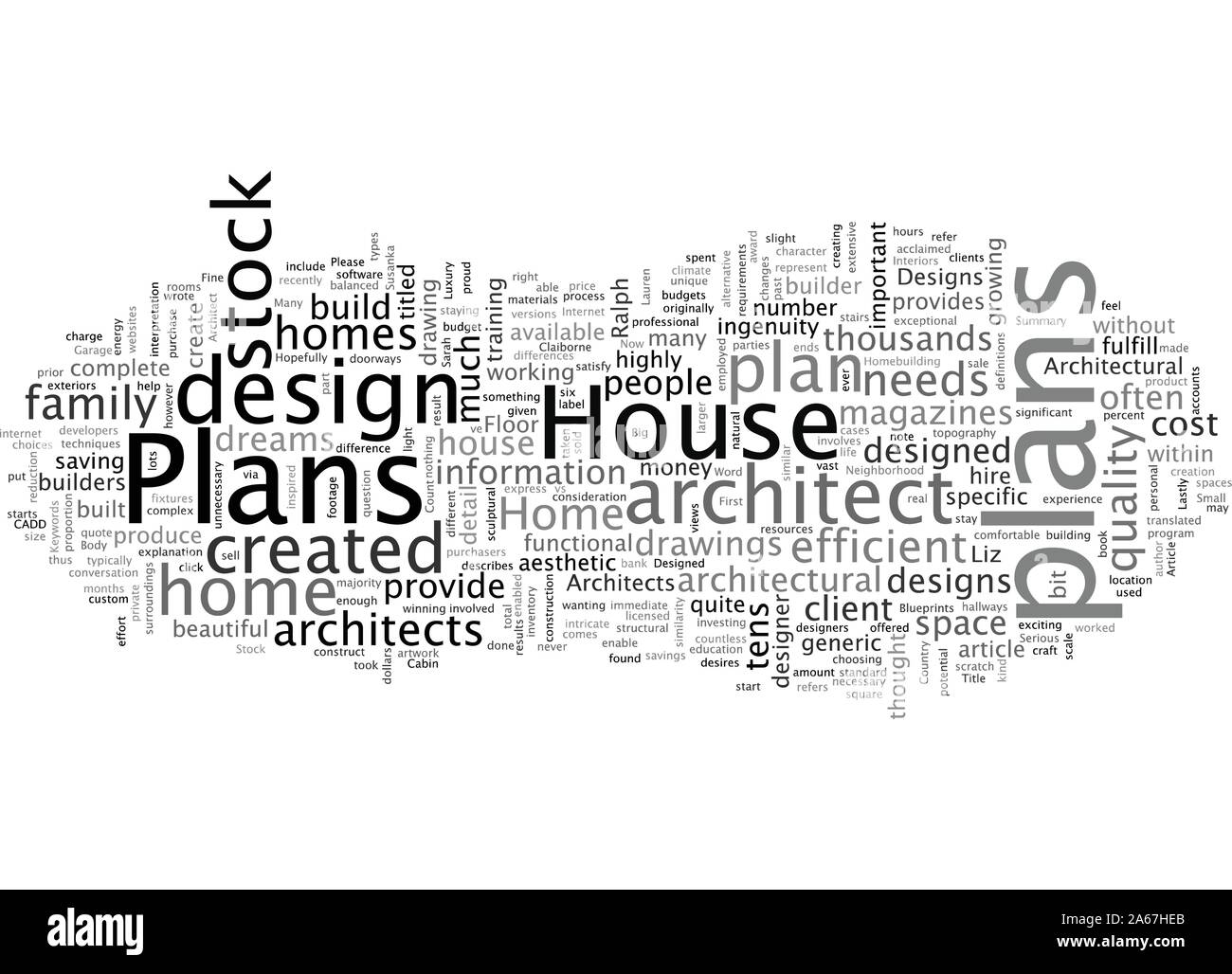 Architectural Drawings House Plan Stock Vector Images Alamy