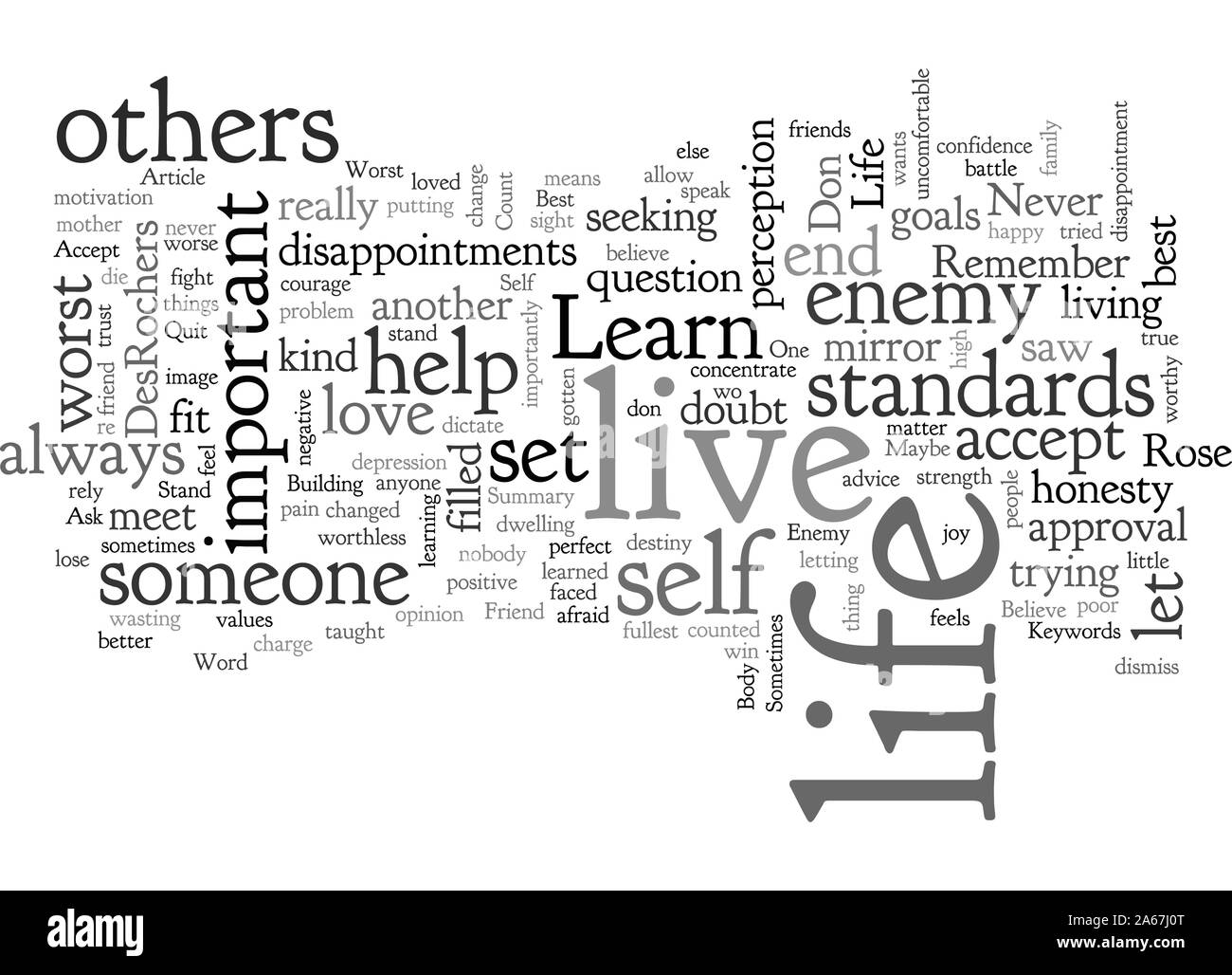 Are You Your Own Worst Enemy Or Your Own Best Friend Stock Vector Image Art Alamy