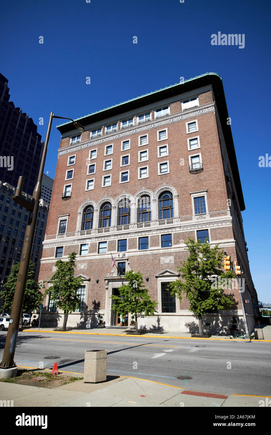 indianapolis athletic club building indiana USA Stock Photo Alamy
