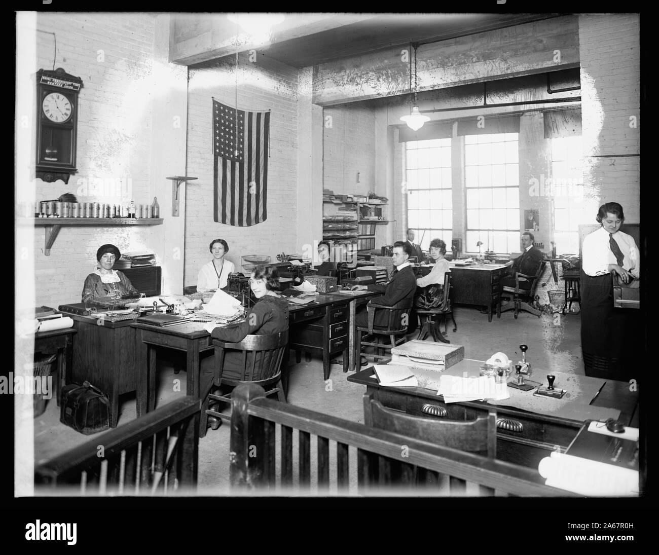 Willard Battery Co., interior Stock Photo Alamy