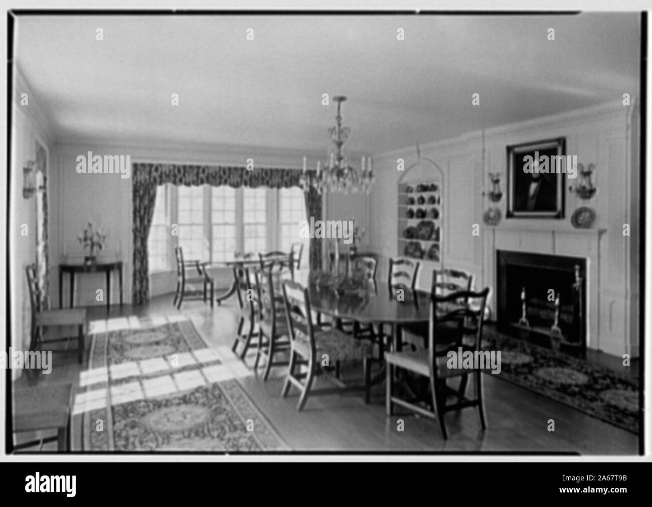 William C. Esty, residence on Oenoke Ave., New Canaan, Connecticut