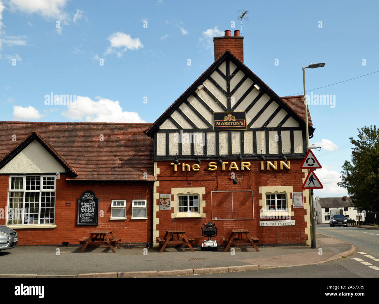 The Star Inn at Stoney Stanton, Leicestershire, UK Stock Photo