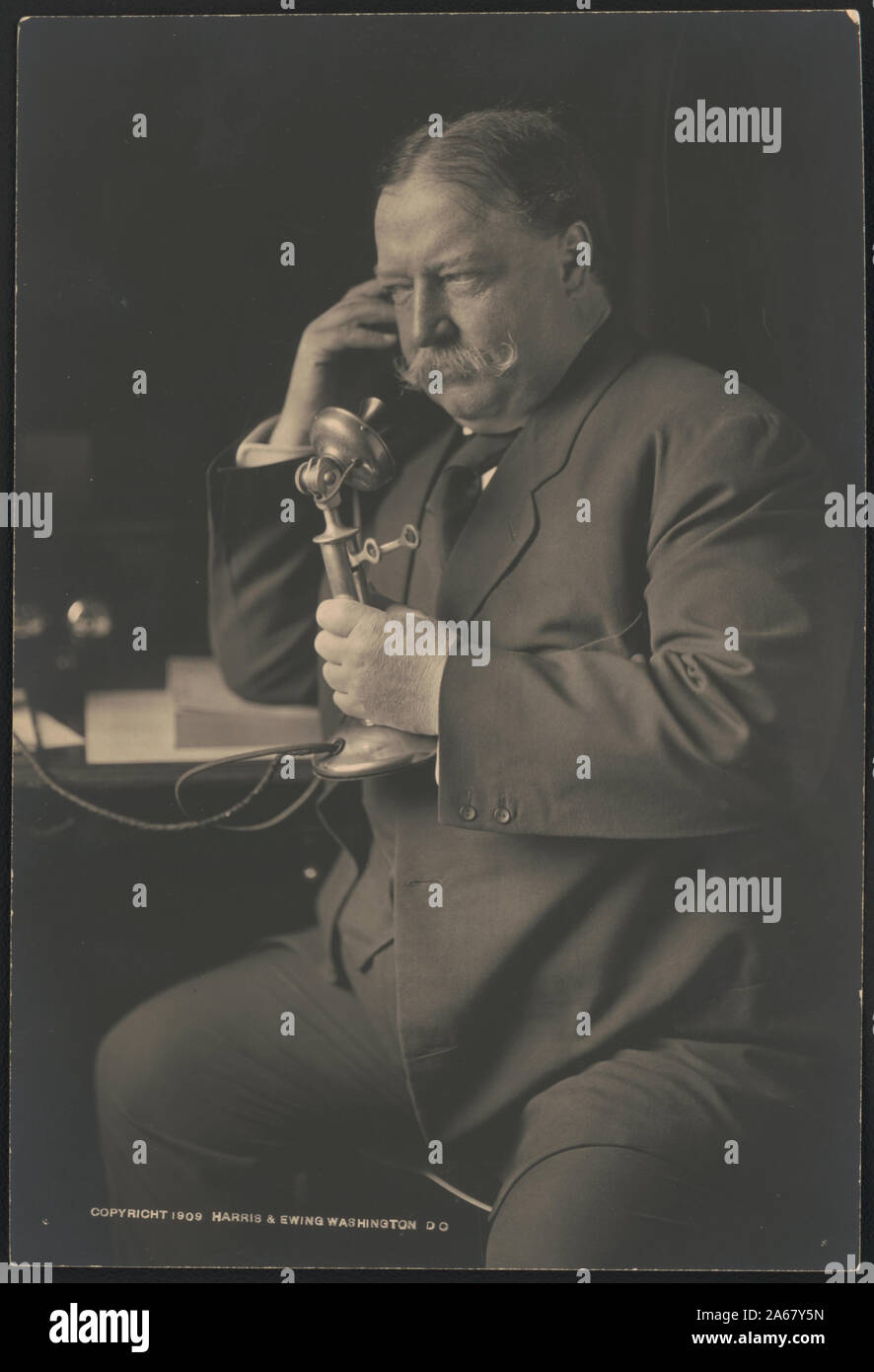 Theodore roosevelt william howard taft hi-res stock photography and ...