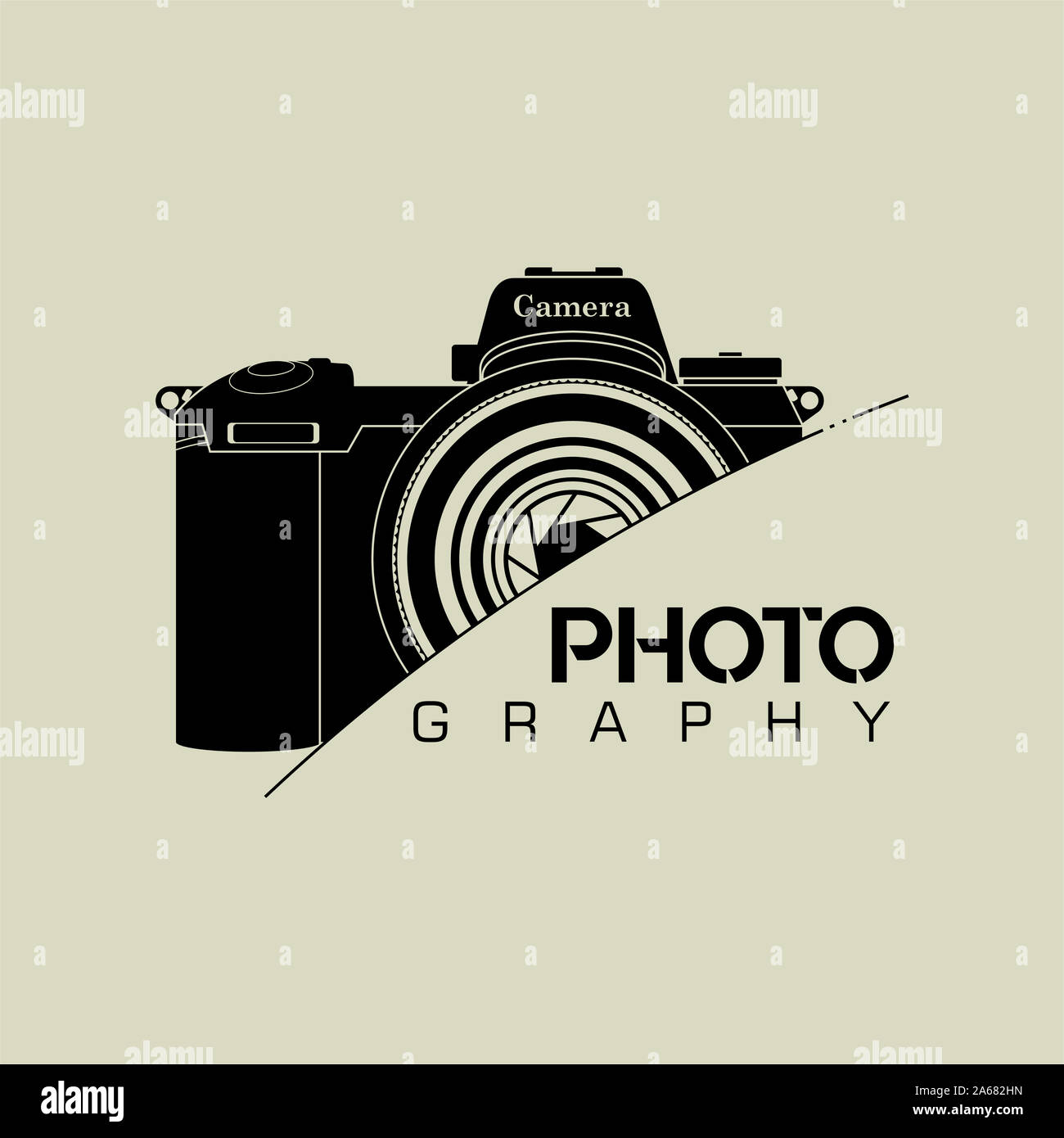 Vector cinematográfico. Luces, cámara, vector plano de acción Imagen Vector  de stock - Alamy