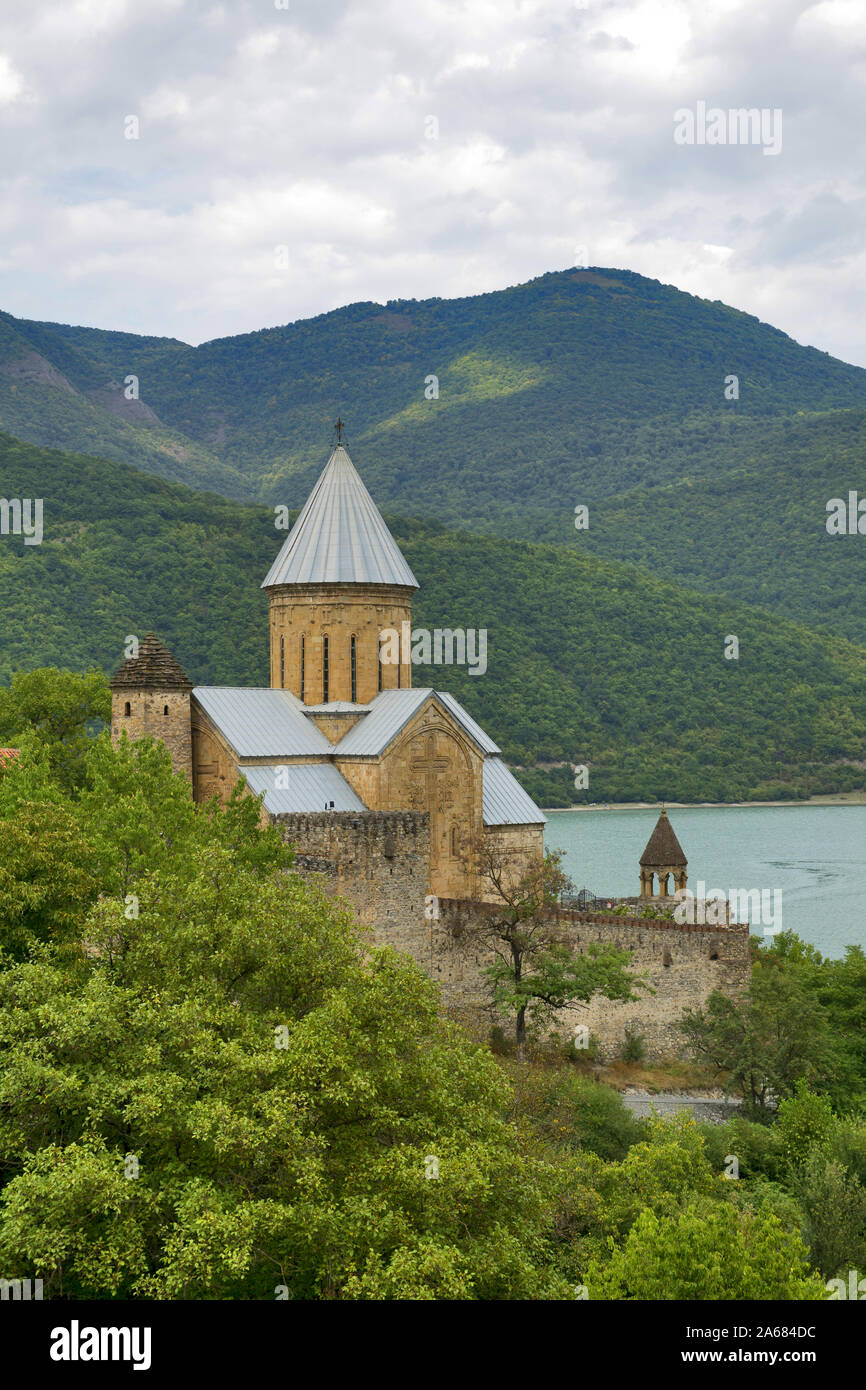 Georgia, Caucasus: Ananuri castle Stock Photo