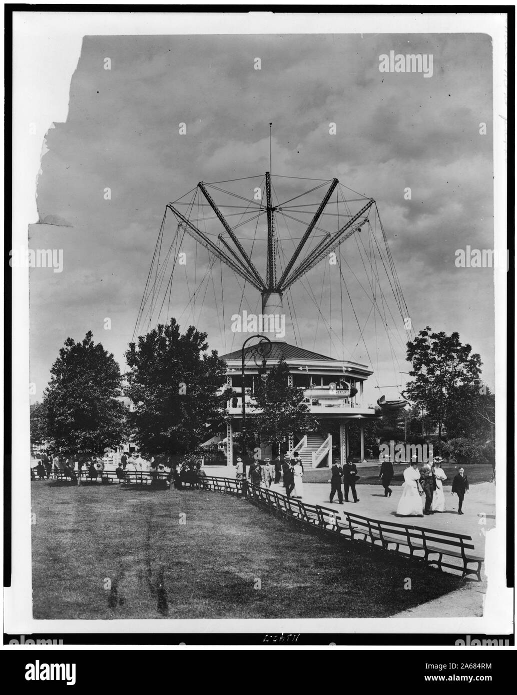 Willow Grove Park airships, Willow Grove, Pa Stock Photo Alamy