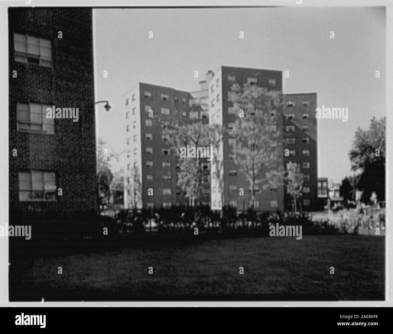 Winbrook Houses, White Plains, New York. Stock Photo