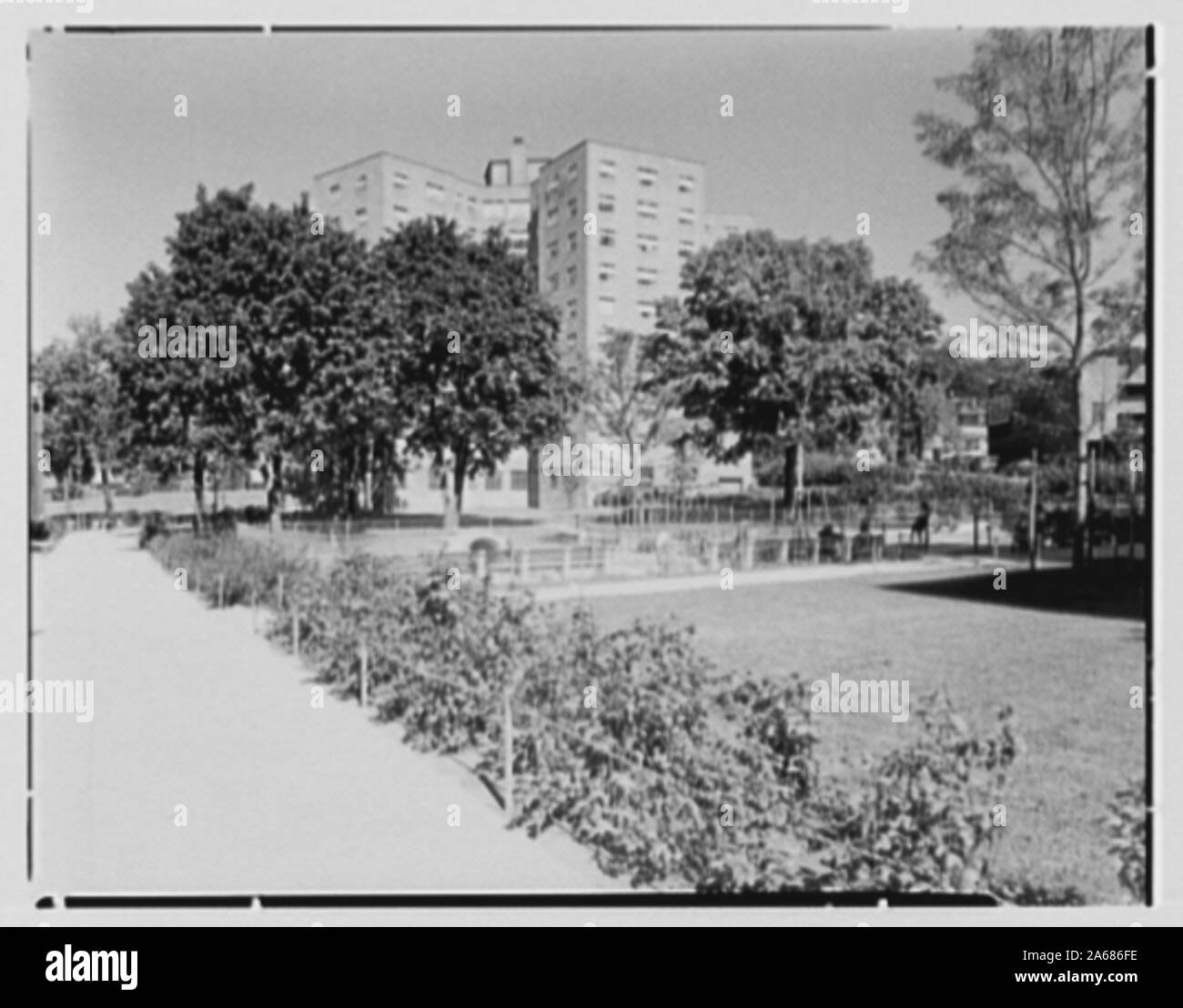 Winbrook Houses, White Plains, New York. Stock Photo