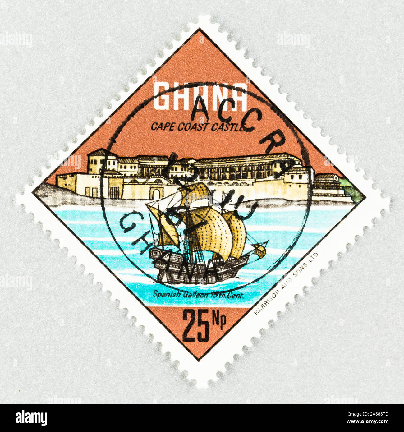 Gold coast stamp hi-res stock photography and images - Alamy