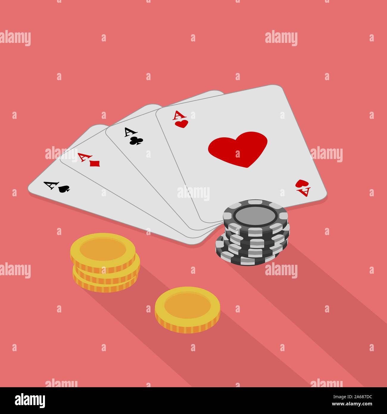 Deck of cards close up Stock Vector Images Alamy