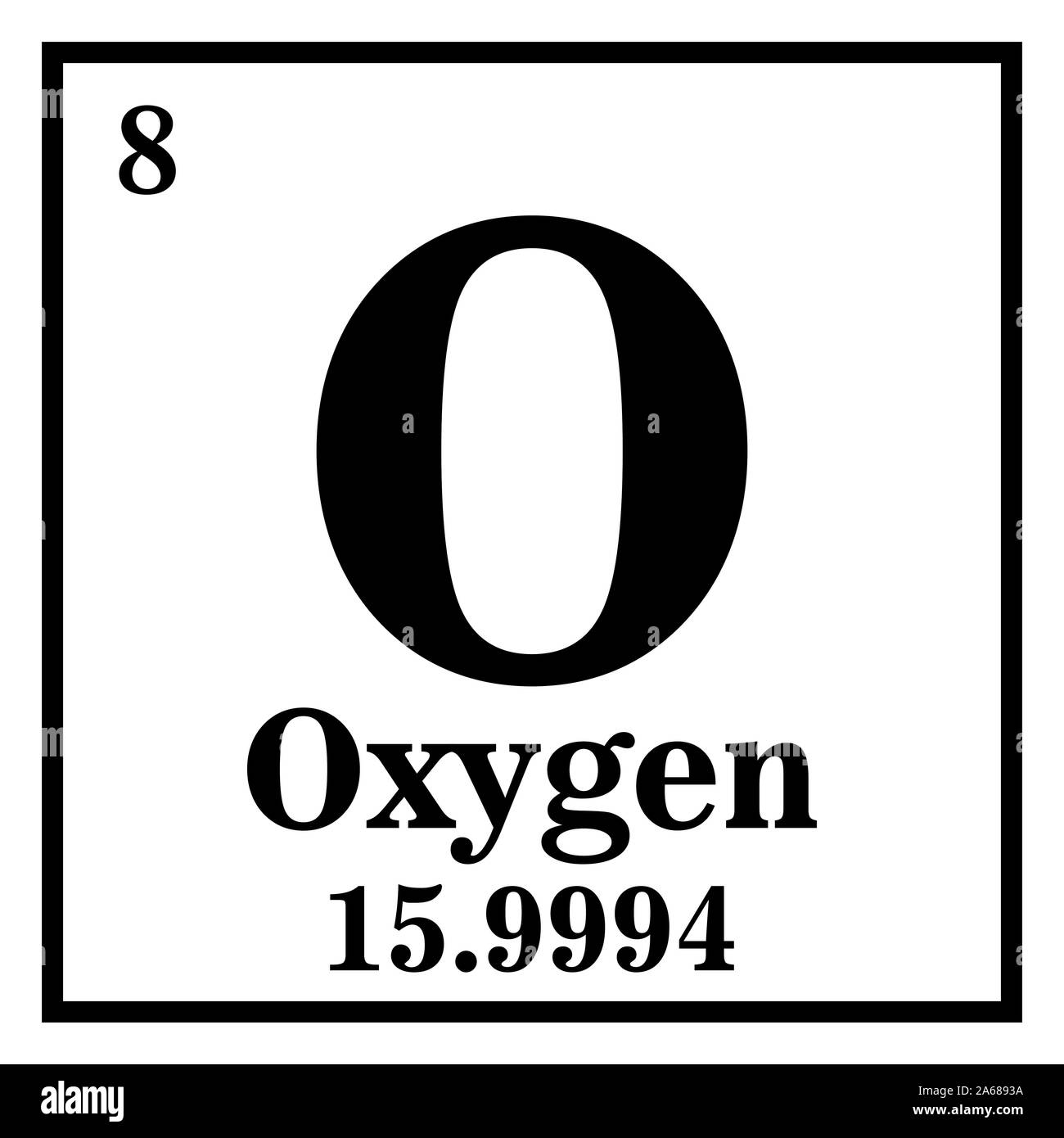 element table oxygen