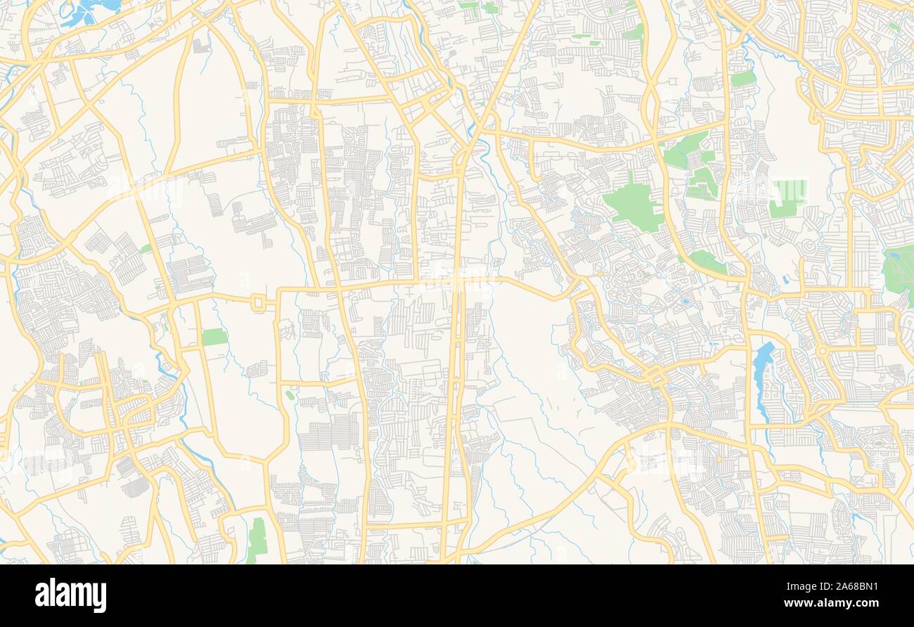 Imus Cavite Street View Printable Street Map Of Imus, Province Cavite, Philippines. Map Template  For Business Use Stock Vector Image & Art - Alamy