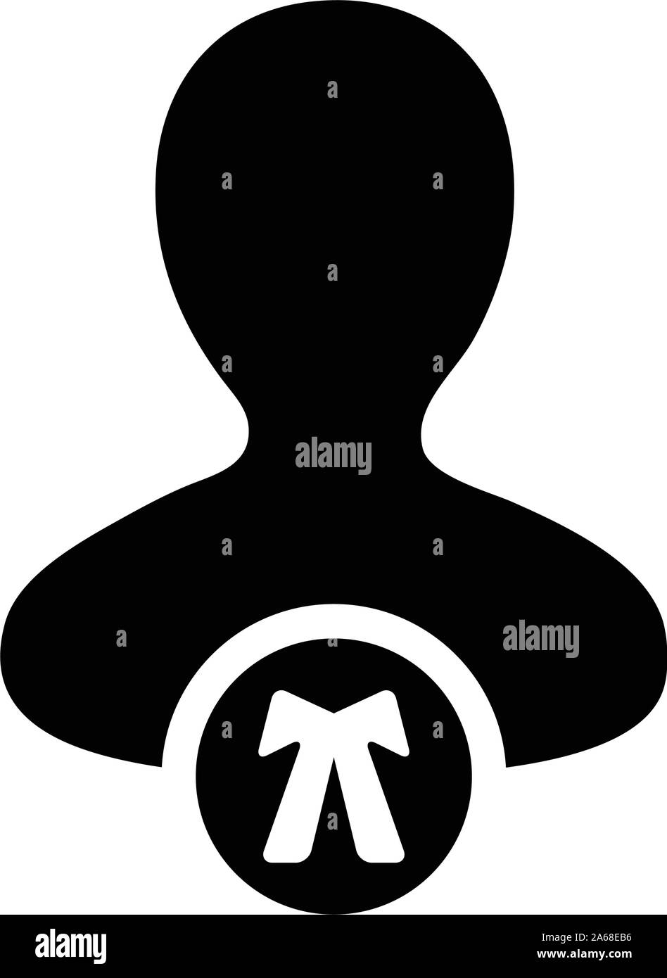 Rules icon vector male user person profile avatar symbol for law and ...
