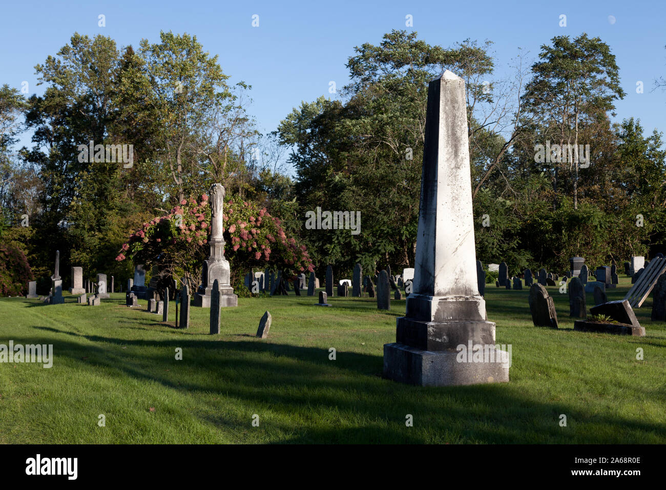 Woodstock Hill Cemetery, Connecticut Stock Photo Alamy