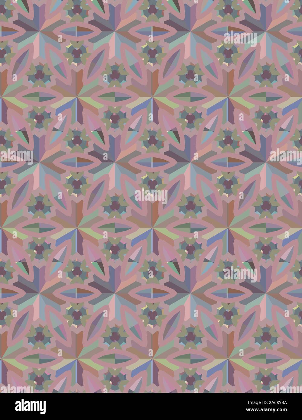 Geometric ornamental vector pattern. Seamless design texture Stock ...