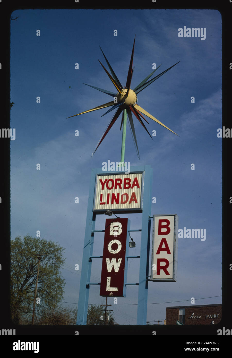 Yorba Linda Bowl Bar, Royal Oak, Michigan Stock Photo Alamy