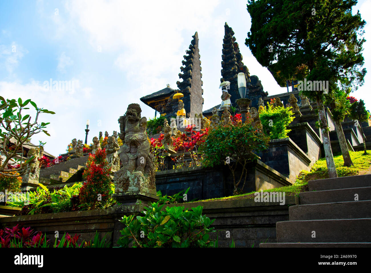 Besakih Temple - Bali - Indonesia Stock Photo