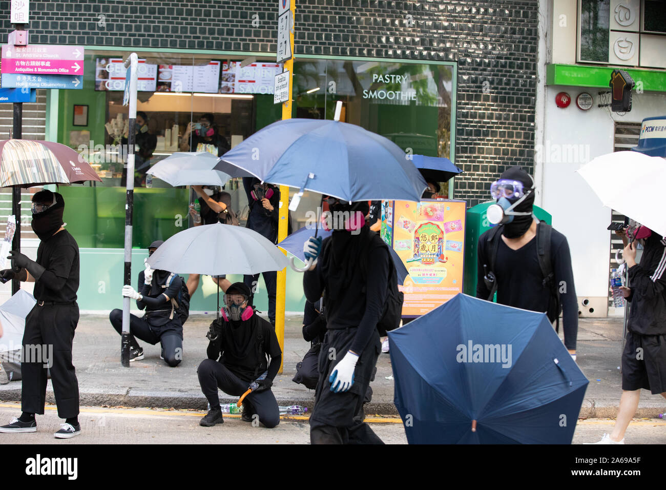 Download Hong Kong Protests 20th October Anti Mask And Anti Government Protests Continue Stock Photo Alamy PSD Mockup Templates
